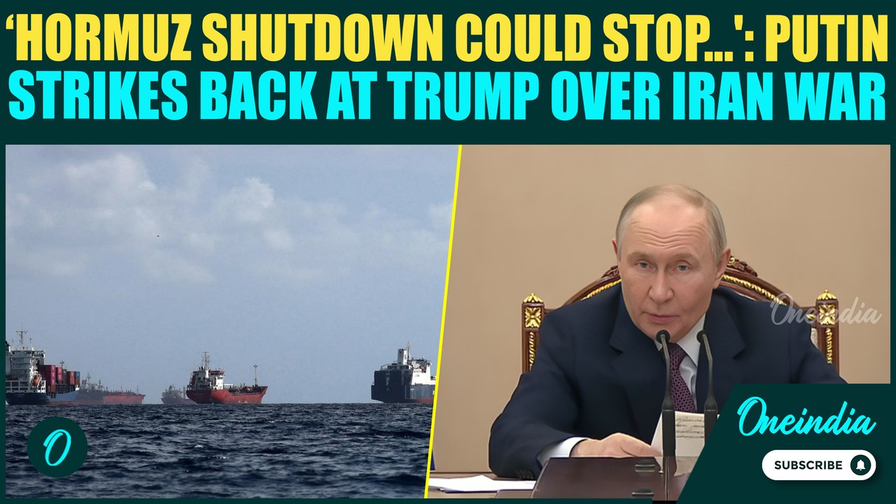 Putin ENTERS US-Iran War| CHILLING 1st Reaction on Strait of Hormuz CLOSURE- BLASTS Trump, Netanyahu