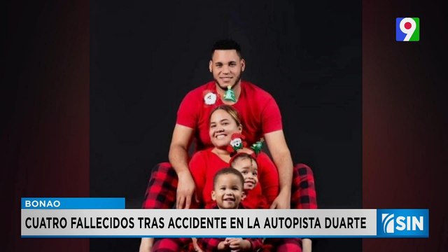 Cuatro fallecidos tras accidente de tránsito en autopista Duarte | Primera Emisión SIN