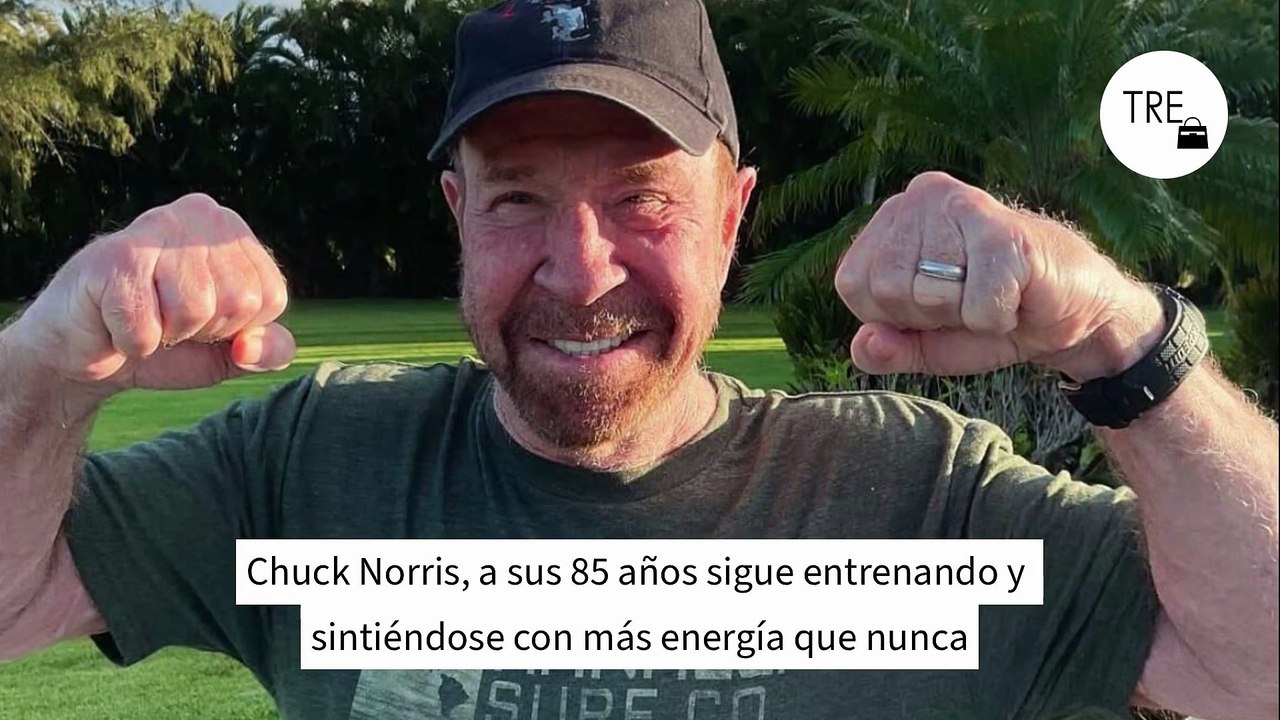 Chuck Norris tiene 85 años y está en plena forma: estas son sus reglas para mantenerse fuerte de por vida