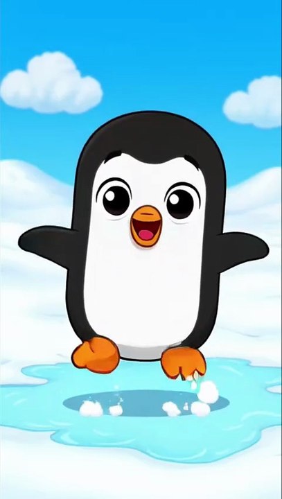 The Dancing Penguin 🐧 | Funny Animal Poem for Kids