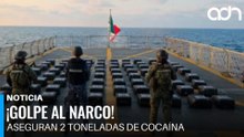 ¡Golpe al crimen organizado! Aseguran 2 toneladas de cocaína en costas de Acapulco