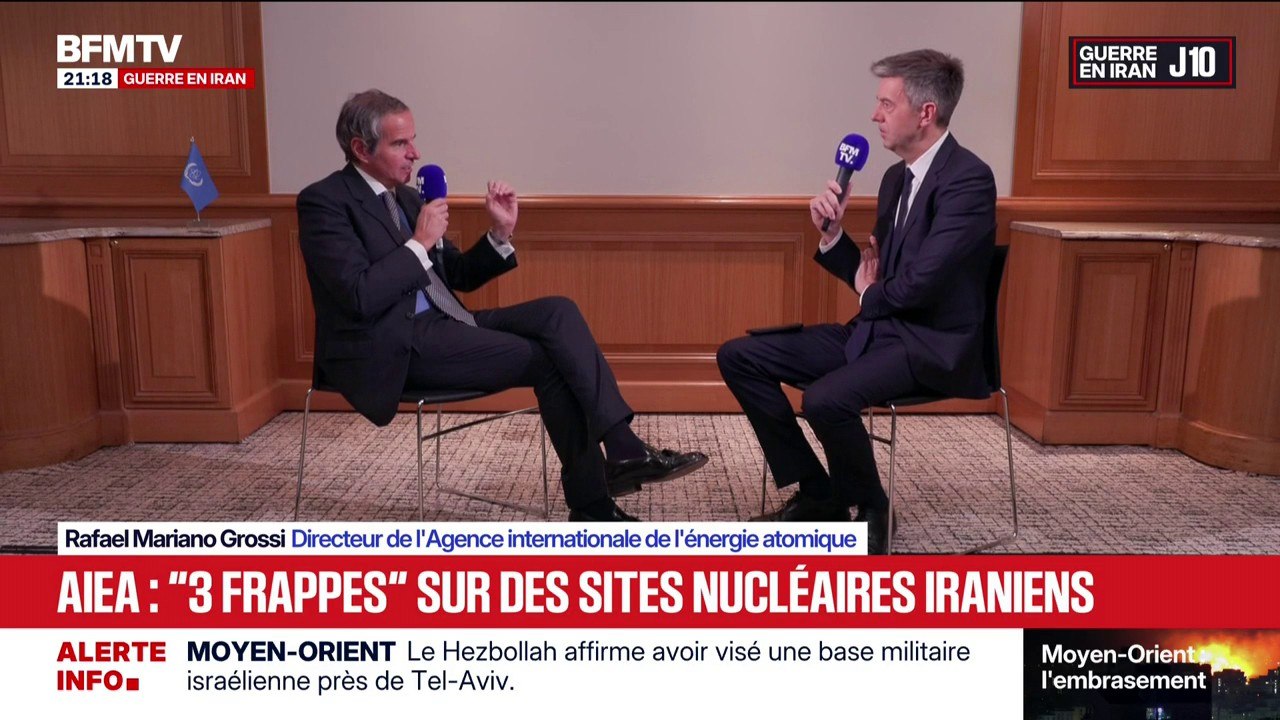 Rafael Grossi, directeur de l'AIEA, affirme avoir des contacts avec les dirigeants iraniens