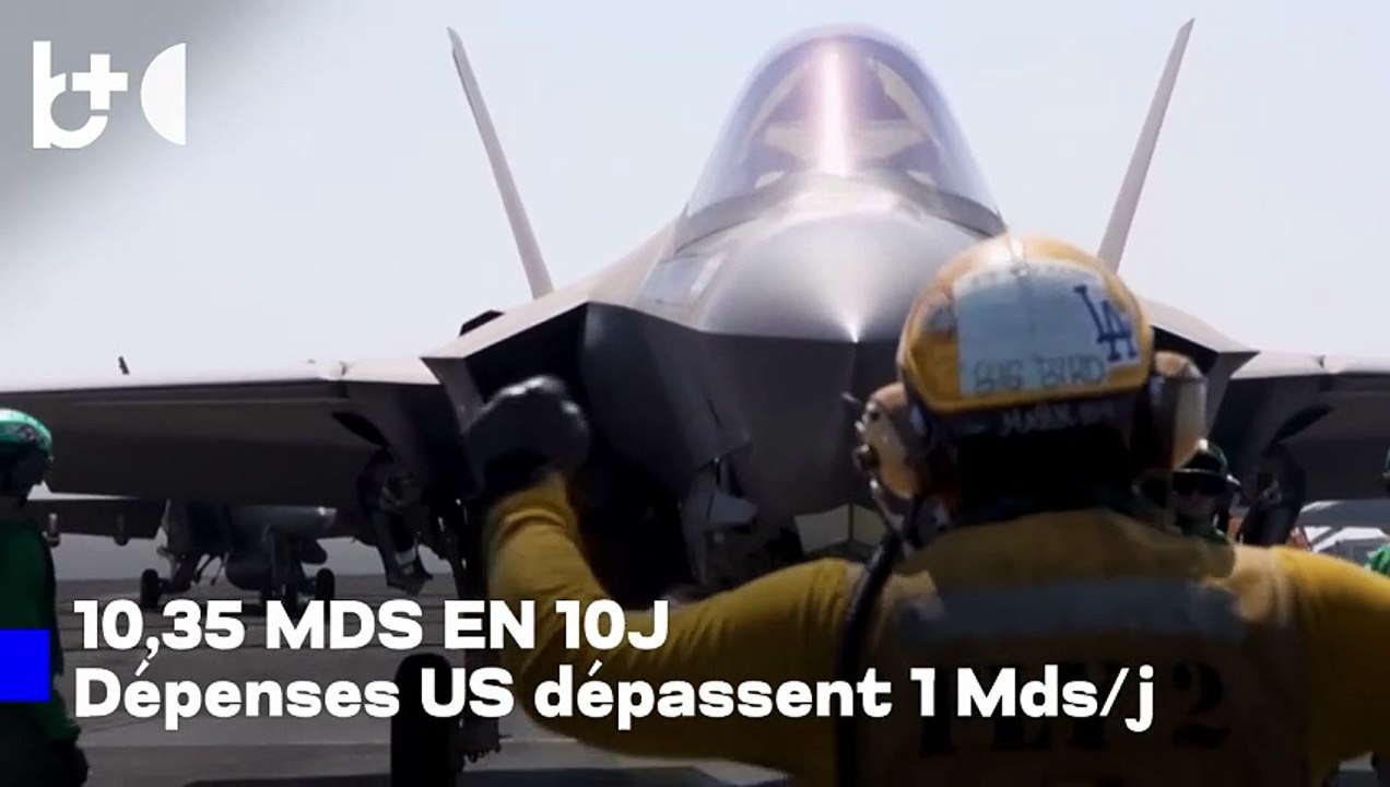 Les opérations américaines contre l'Iran coûtent plus de 10 milliards de dollars en 10 jours
