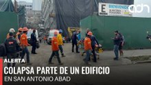 🚨¡Última Hora! Reportan colapso de edificio en demolición en la alcaldía Cuauhtémoc