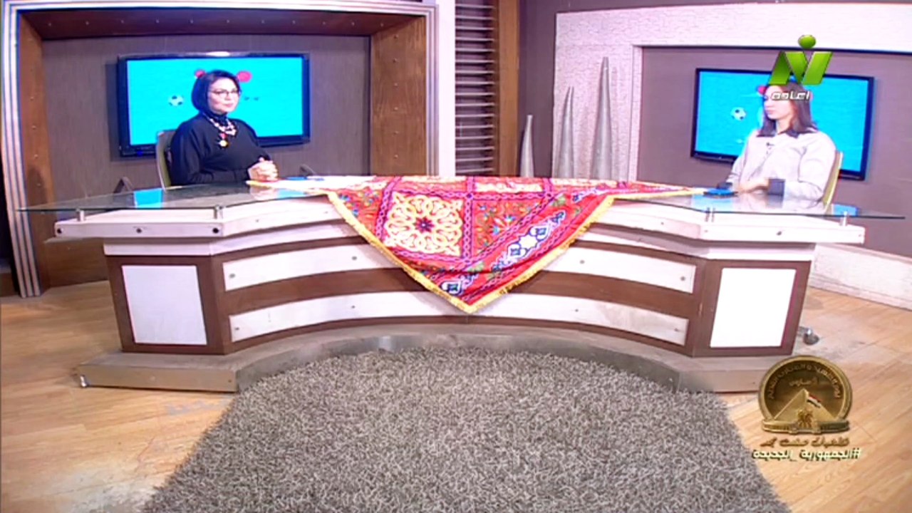 الاعلامية سماح عمارلقاء/مع اللاعبة هاميس عصام فى رياضة اون لاين9 مارس 2026