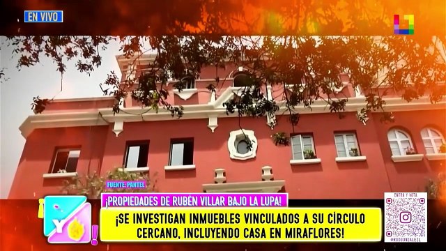 ¡SE INVESTIGAN INMUEBLES VINCULADOS A SU CÍRCULO CERCANO, INCLUYENDO CASA EN MIRAFLORES! | Willax