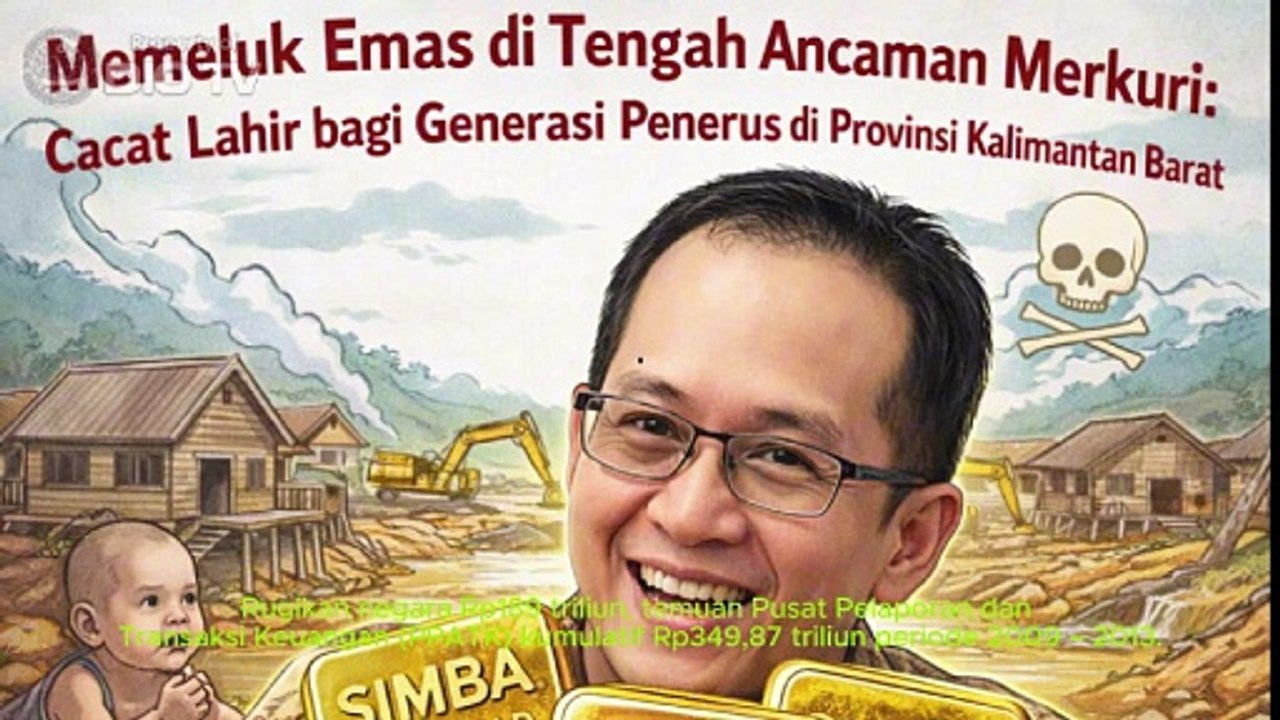 Potret Suram Penegakan Hukum, Degradasi Ekonomi Sistem, Siman Bahar Bong Kin Pin, Rugikan Negara Rp189 Triliun