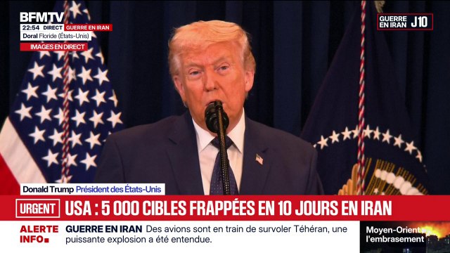Guerre au Moyen-Orient: Leurs capacités de missiles ont baissé énormément , affirme Donald Trump à propos de l'Iran