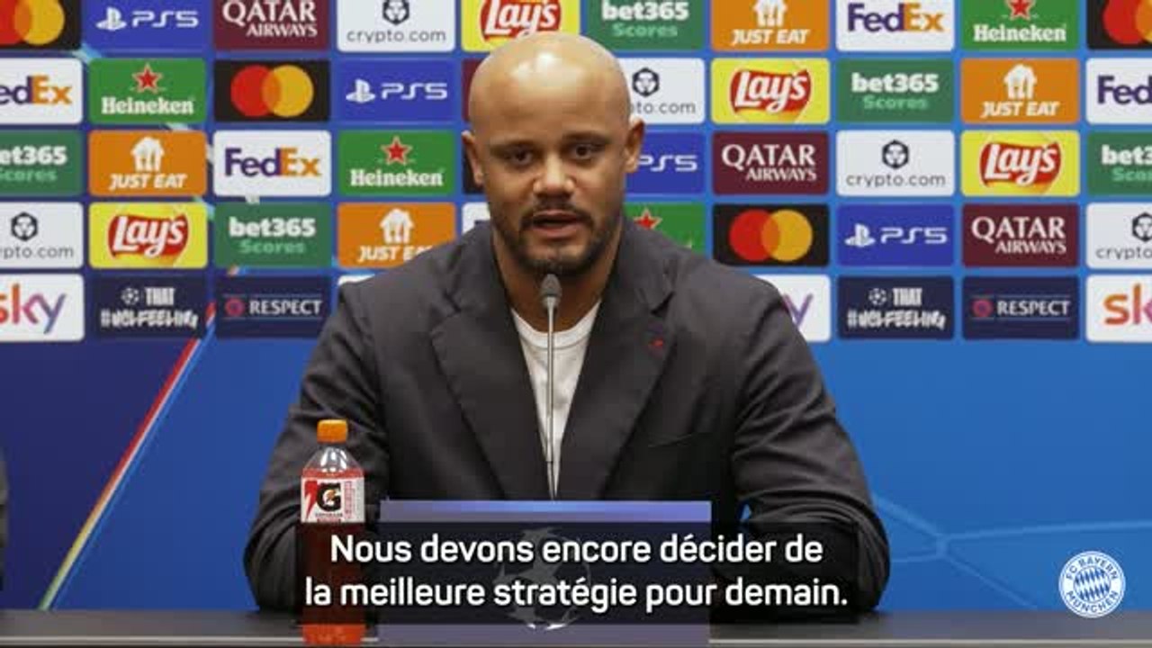 Bayern Munich - Kompany sur Kane : "La priorité c'est qu'il puisse jouer demain"