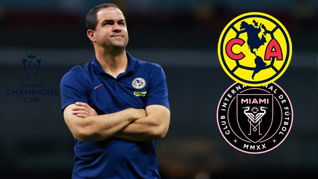 ¿Jardine ya piensa en Inter Miami? El DT de América va paso a paso en Concachampions