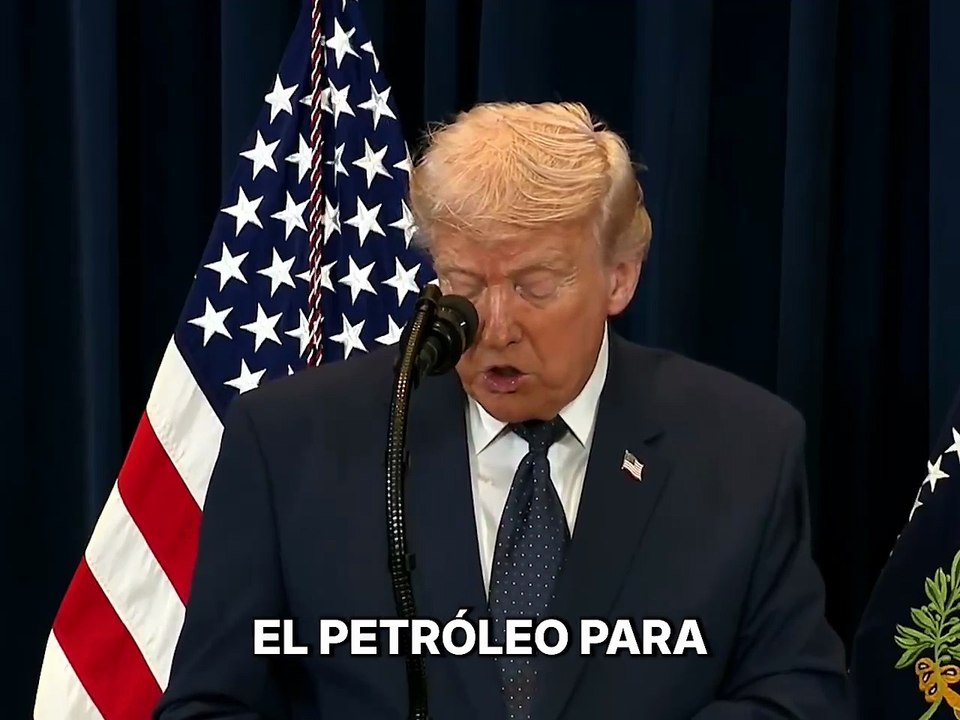 Trump levantará "algunas sanciones" al petróleo.