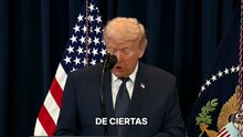 Trump levantará "algunas sanciones" al petróleo.