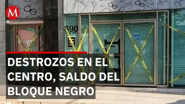 Recuento de los daños en Jalisco: Así quedó el MUSA tras la marcha 8M