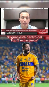 Dentro de grandes jugadores extranjeros, podemos considerar a Gignac como: ¿Uno de los mejores?