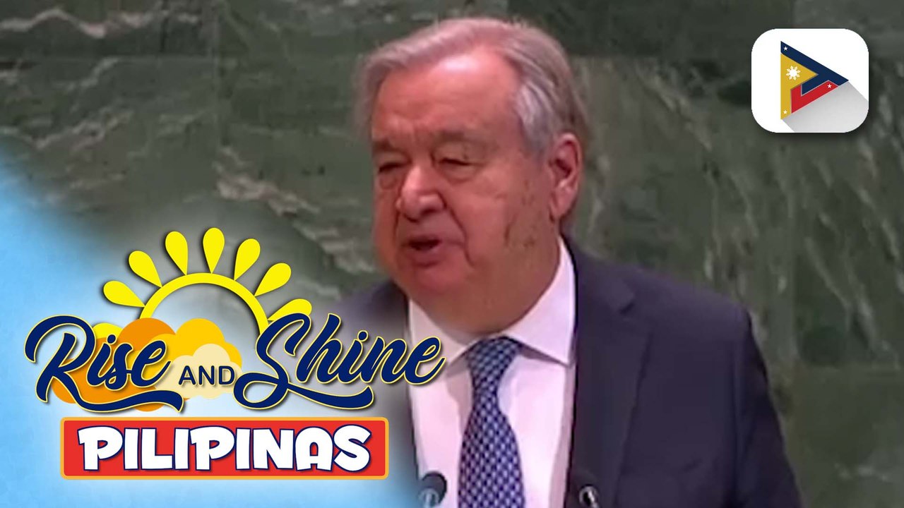 PBBM at U.N. Secretary-General António Guterres, nagsagawa ng bilateral meeting; kandidatura ng Pilipinas para sa isang non-permanent seat sa United Nations Security Council, tinalakay | ulat ni Alvin Baltazar ng Radyo Pilipinas