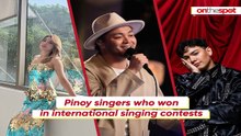 On the Spot: Pinoy singers who won in international singing contests