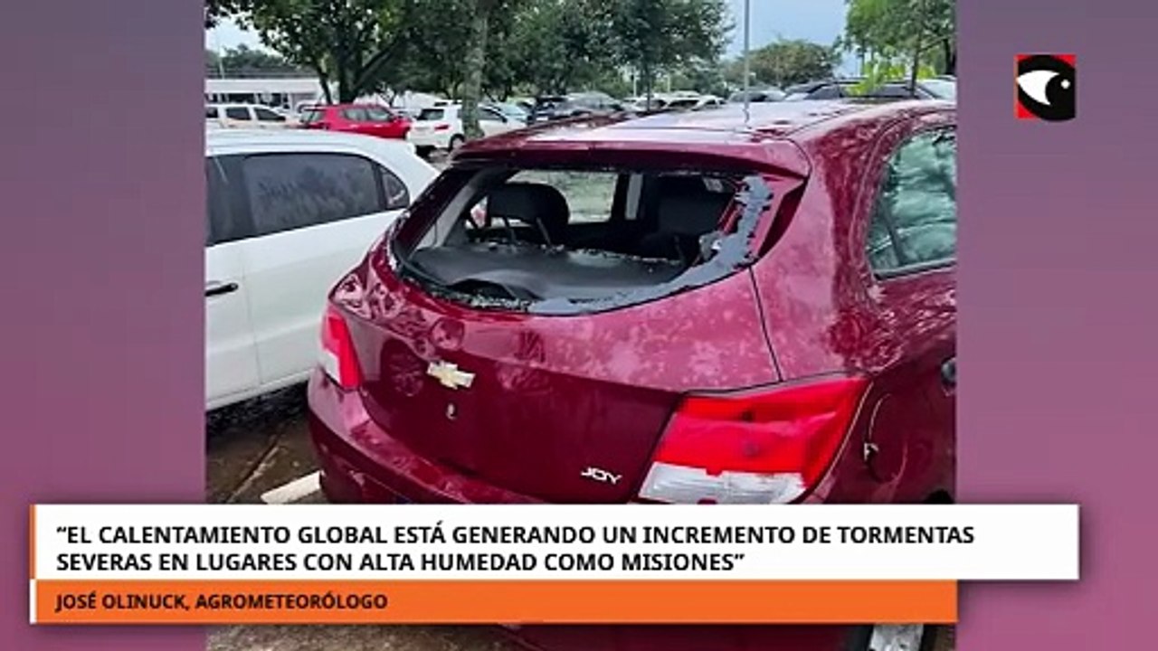 El calentamiento global está generando tormentas severas en lugares con alta humedad como Misiones