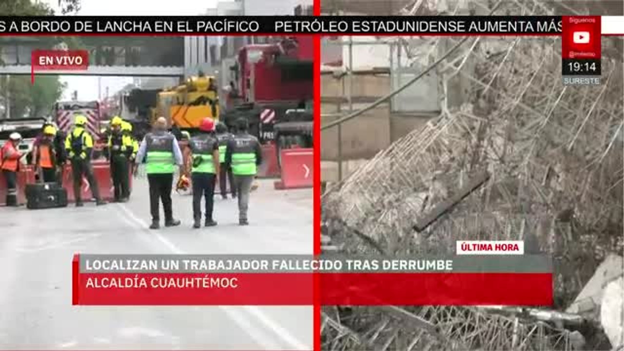 Colapsa edificio en CdMx y deja una persona fallecida | Milenio Noticias, 9  de marzo de 2026