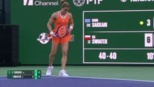 Swiatek sails past Sakkari into Indian Wells last 16