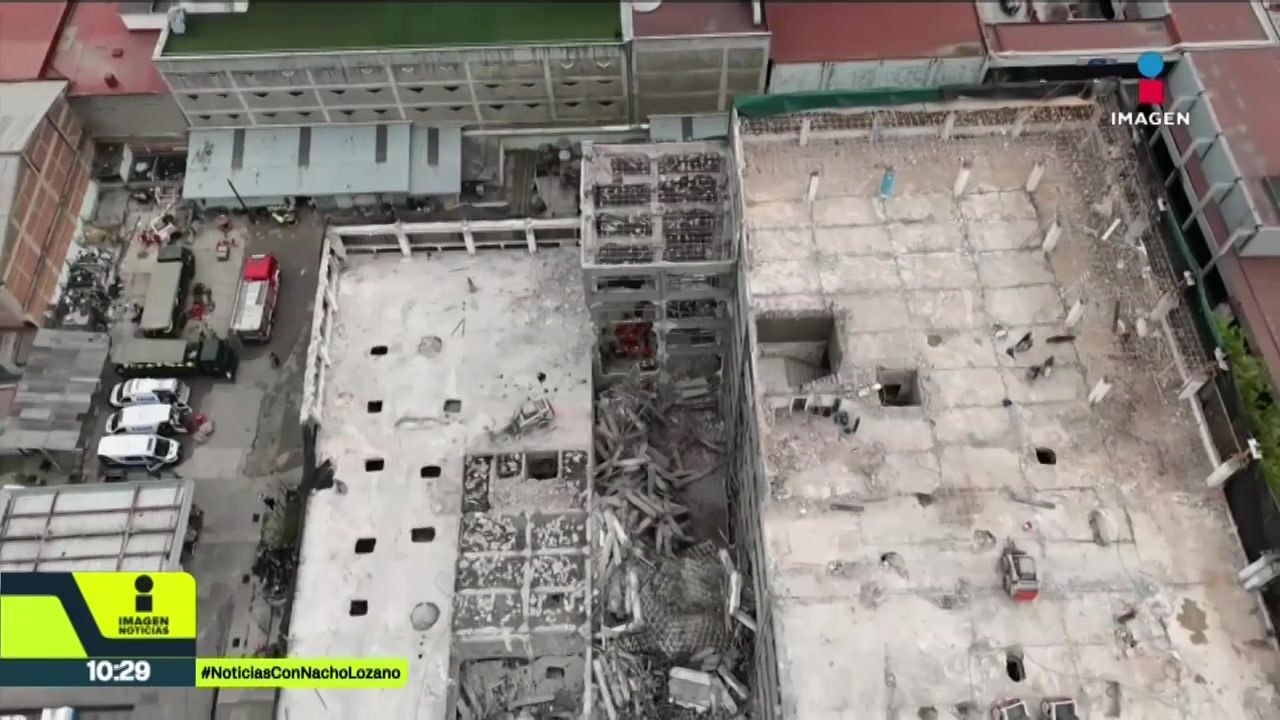 Colapso del edificio de San Antonio Abad: Continúan los trabajos de rescate