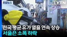 전국 유가 열흘째 상승...서울은 소폭 하락 / YTN