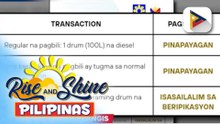 Pamahalaan, naghahanap na ng mga bansa na maaaring mapagkunan ng langis; Malacañang, nagbabala sa mga mapagsamantala sa presyo at supply ng mga petrolyo | ulat ni Cleizl Pardilla