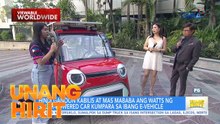 Solar-powered car, alternatibo sa tumataas na presyo ng petrolyo | Unang Hirit