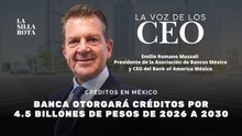 La banca aceleró prestamos a las Mipymes, afirma Emilio Romano, presidente de la ABM