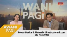 AWANI Pagi | 12 Mac 2026