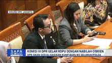 Komisi III DPR Pastikan Status Tersangka Nabila OBrien Sudah Dicabut