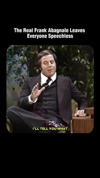 Frank Abagnale On That Catch Me If You Can Scene #shorts