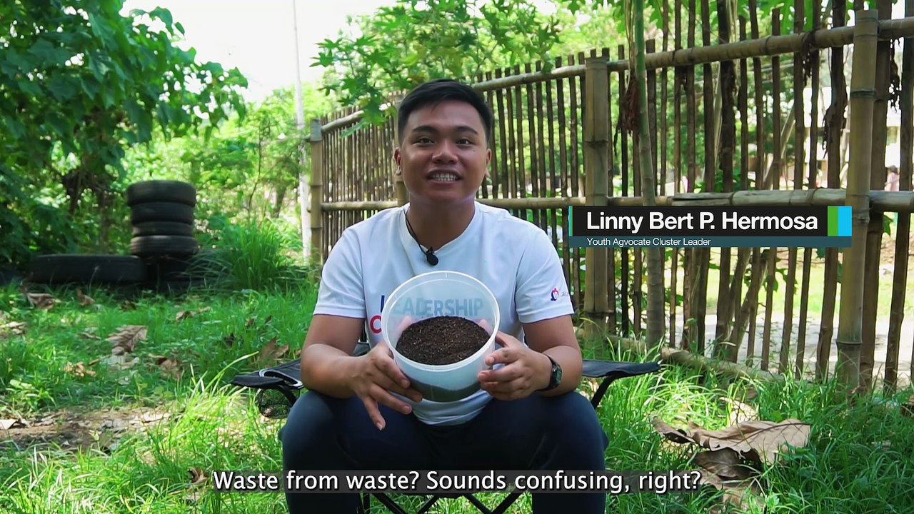 EDC x Peace Crops Promote Youth Empowerment via Green Circular Economy thru Black Soldier Fly Farming