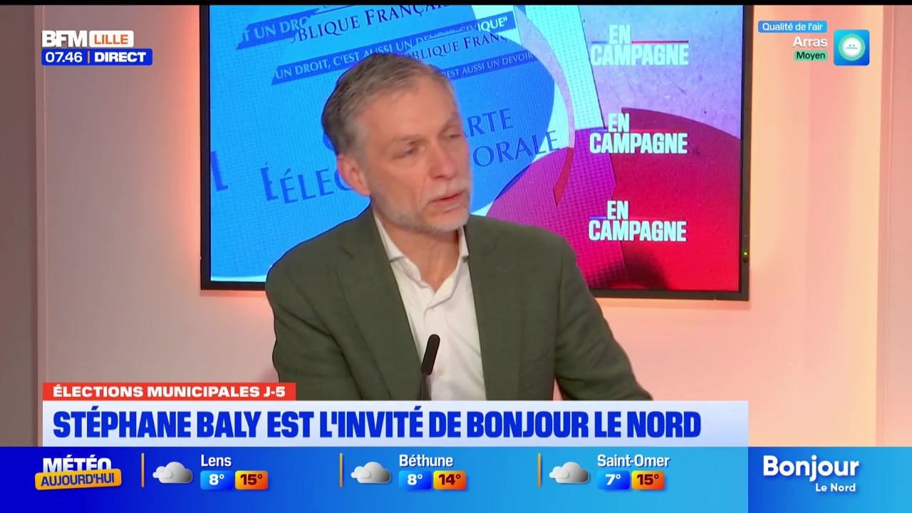 L'invité de Bonjour Lille du mardi 10 mars 2026 - Stéphane Baly