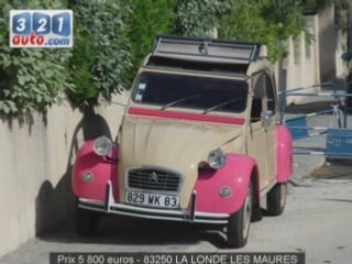 Occasion CITROEN 2CV LA LONDE LES MAURES
