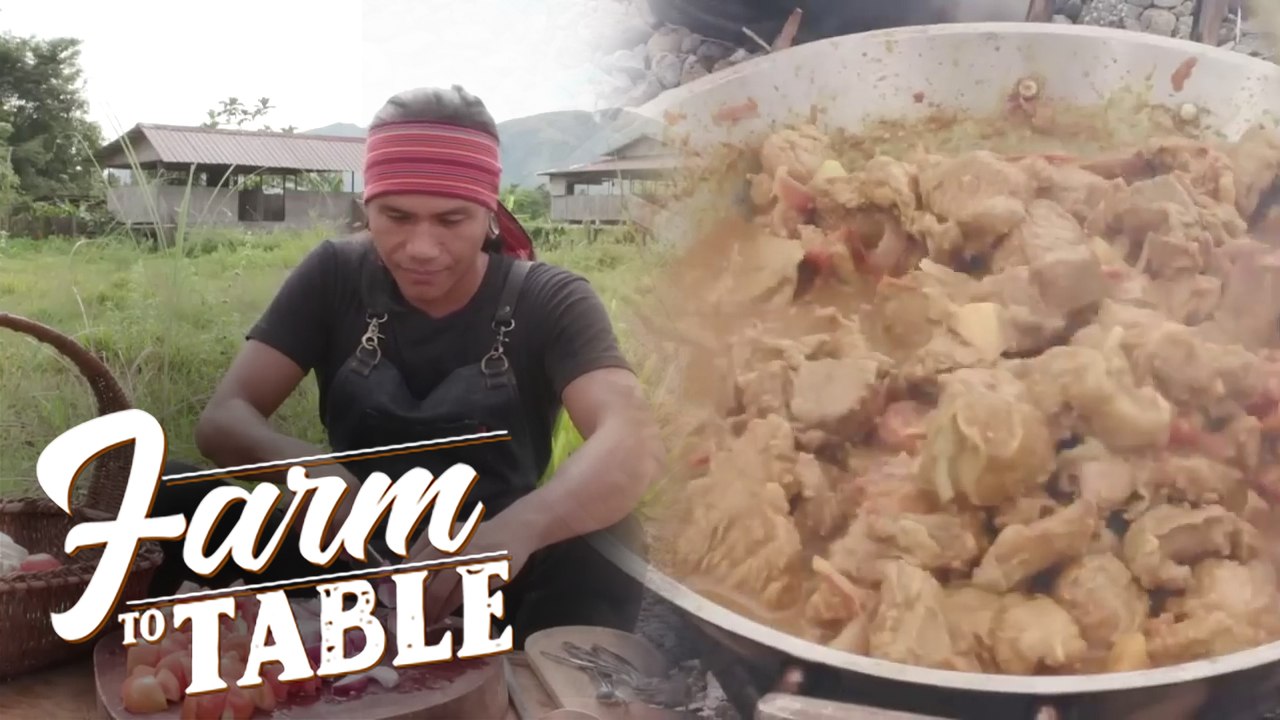 Chef JR cooks flavorful Lamb Curry for CARENDER...