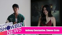 Kapuso Showbiz News: Anthony Constantino, Shuvee Etrata, excited sa horror film 'Huwag Kang Titingin'