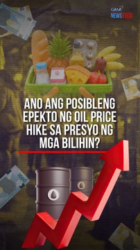 Ano ang posibleng epekto ng oil price hike sa presyo ng mga bilihin? | GMA Integrated Newsfeed