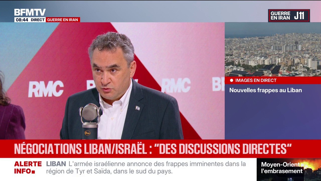 Guerre au Moyen-Orient: "Cette nuit était la première nuit sans tirs de missiles iraniens envers Israël depuis le début de la guerre", déclare Joshua Zarka, ambassadeur d'Israël en France