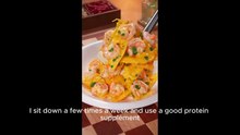 The secret to silky shrimp scrambled eggs!