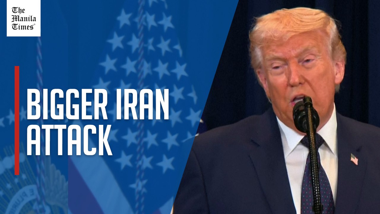 Trump says will hit Iran 'much, much harder' if it blocks oil supplies