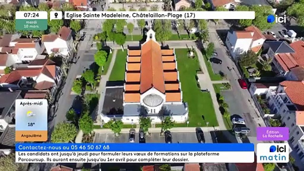 10/03/2026 - ici matin par ici La Rochelle en vidéo