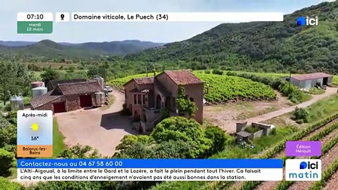 10/03/2026 - ici matin par ici Hérault en vidéo
