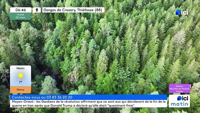 10/03/2026 - ici matin par Ici Lorraine (Meurthe-et-Moselle et Vosges) en vidéo