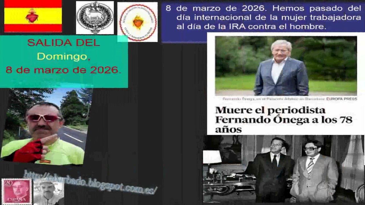 Domingo, 8 de marzo de 2026