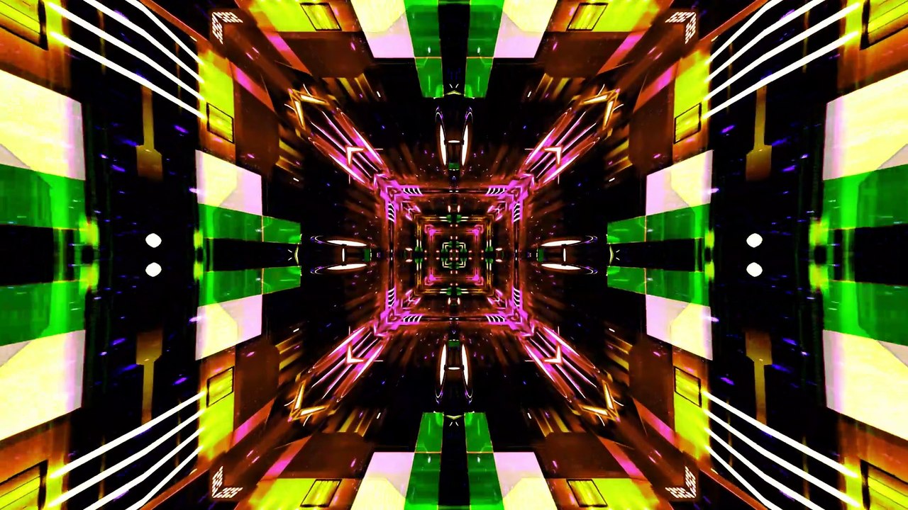 Background, Colors, Motion Graphics Tunnel