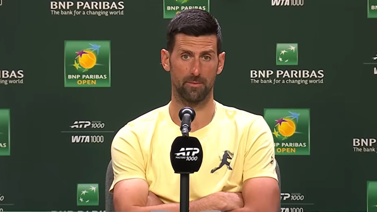 BNP Paribas Open 2026 - Novak Djokovic : "Le tennis féminin est, de loin, le sport féminin le plus performant au monde"