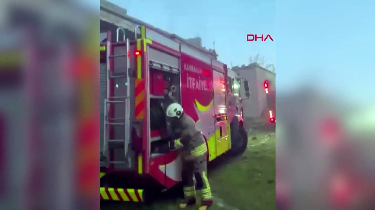 Kahramanmaraş’ta çırçır fabrikası yandı