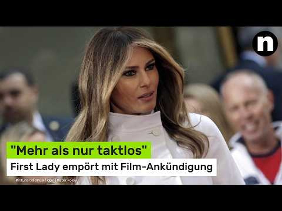 Melania Trump: 'Mehr als nur taktlos' - First Lady empört mit Film-Ankündigung