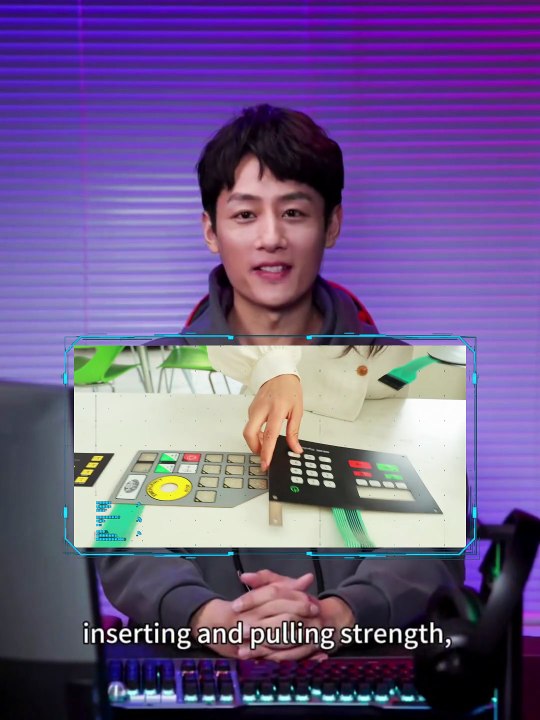 Discussion on special connector for membrane switc