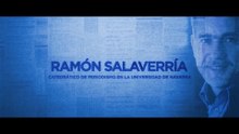 'Cara a cara' con el catedrático de periodismo en la Universidad de Navarra, Ramón Salaverría, esta noche a las 21:55 horas